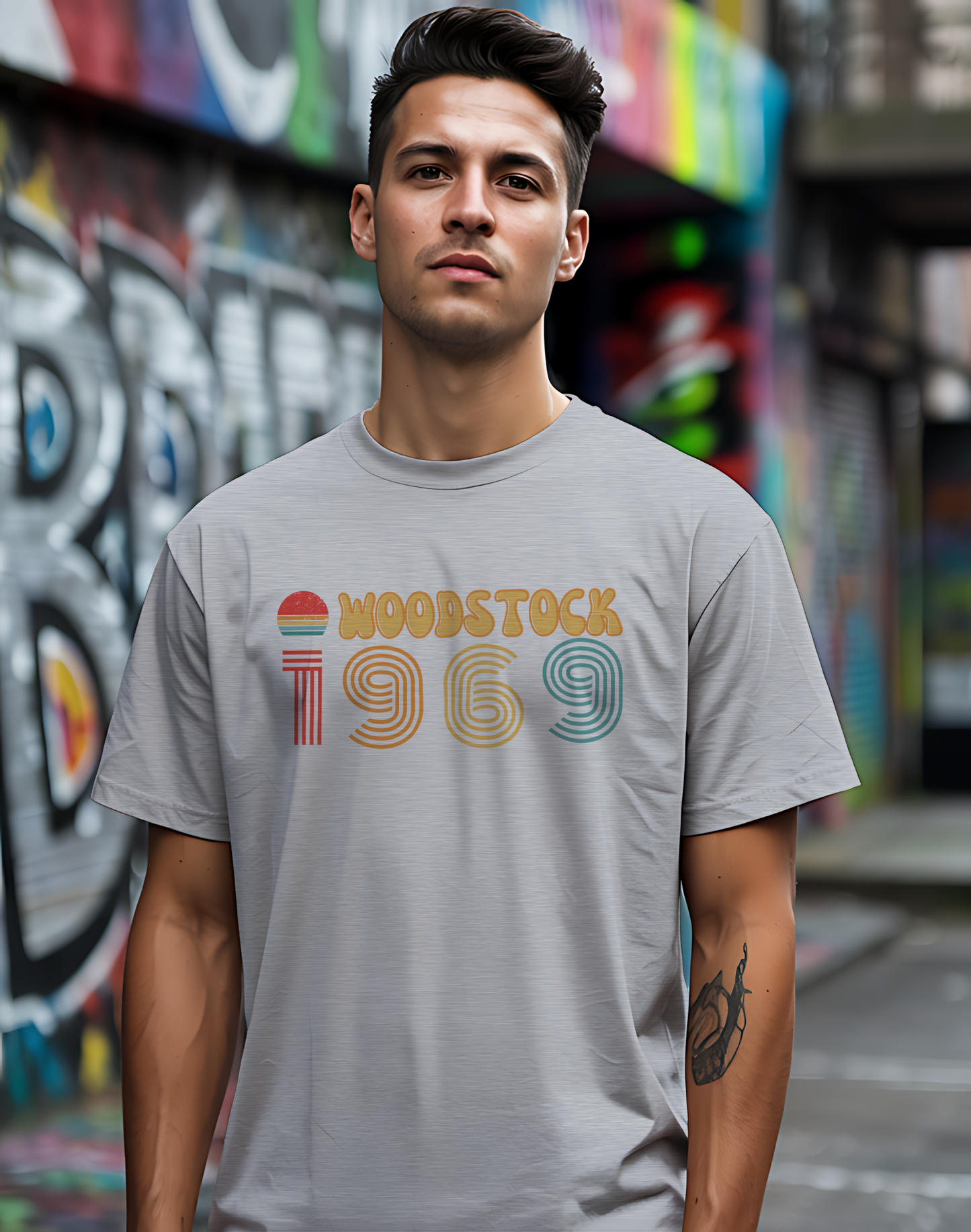 Woodstock 1969 Tee ☮️ Retro Music Festival Shirt