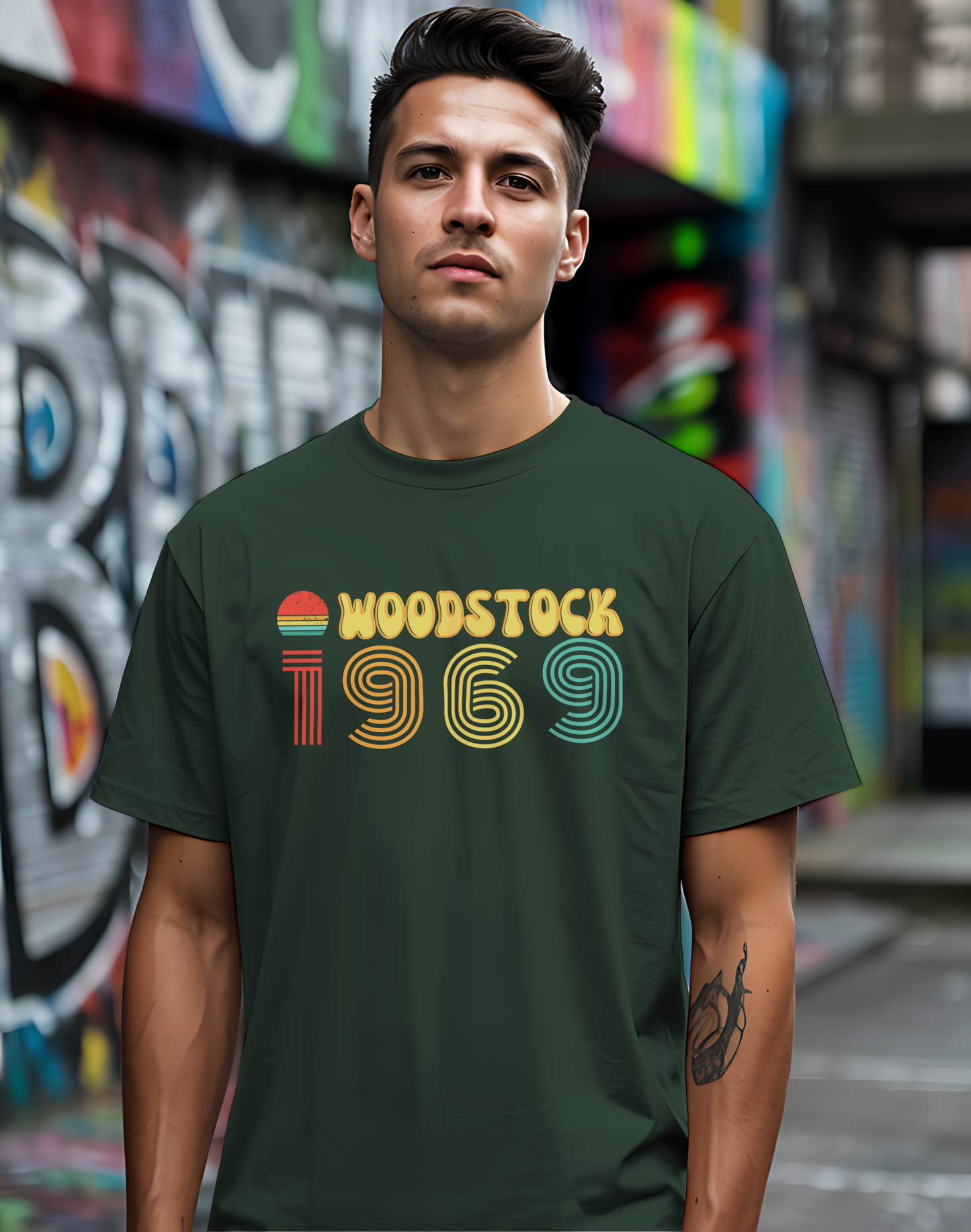 Woodstock 1969 Tee ☮️ Retro Music Festival Shirt