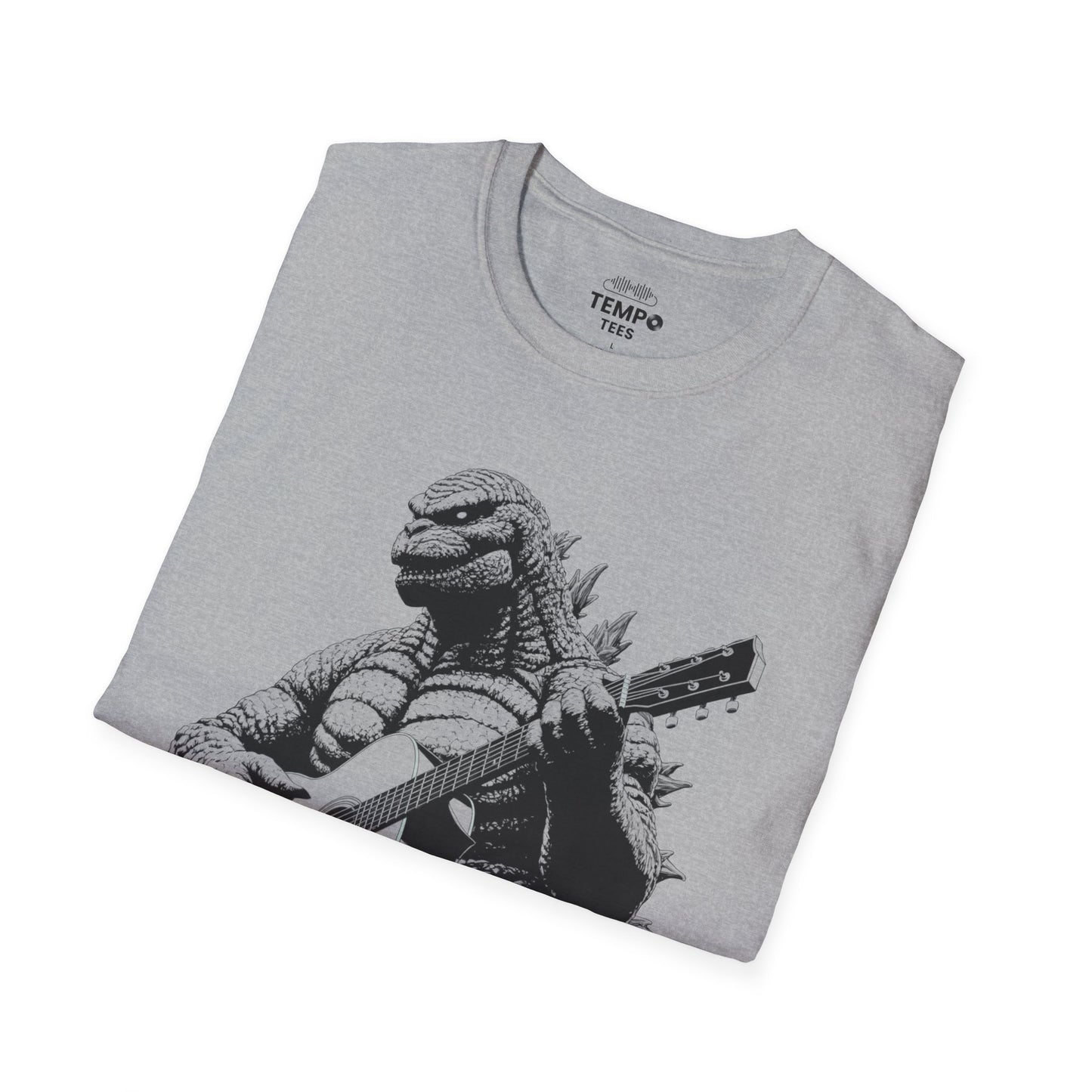 Godzilla Guitar Tee 🎸 Funny Music Shirt - Pop Culture Gift