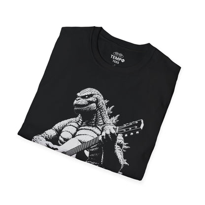 Godzilla Guitar Tee 🎸 Funny Music Shirt - Pop Culture Gift