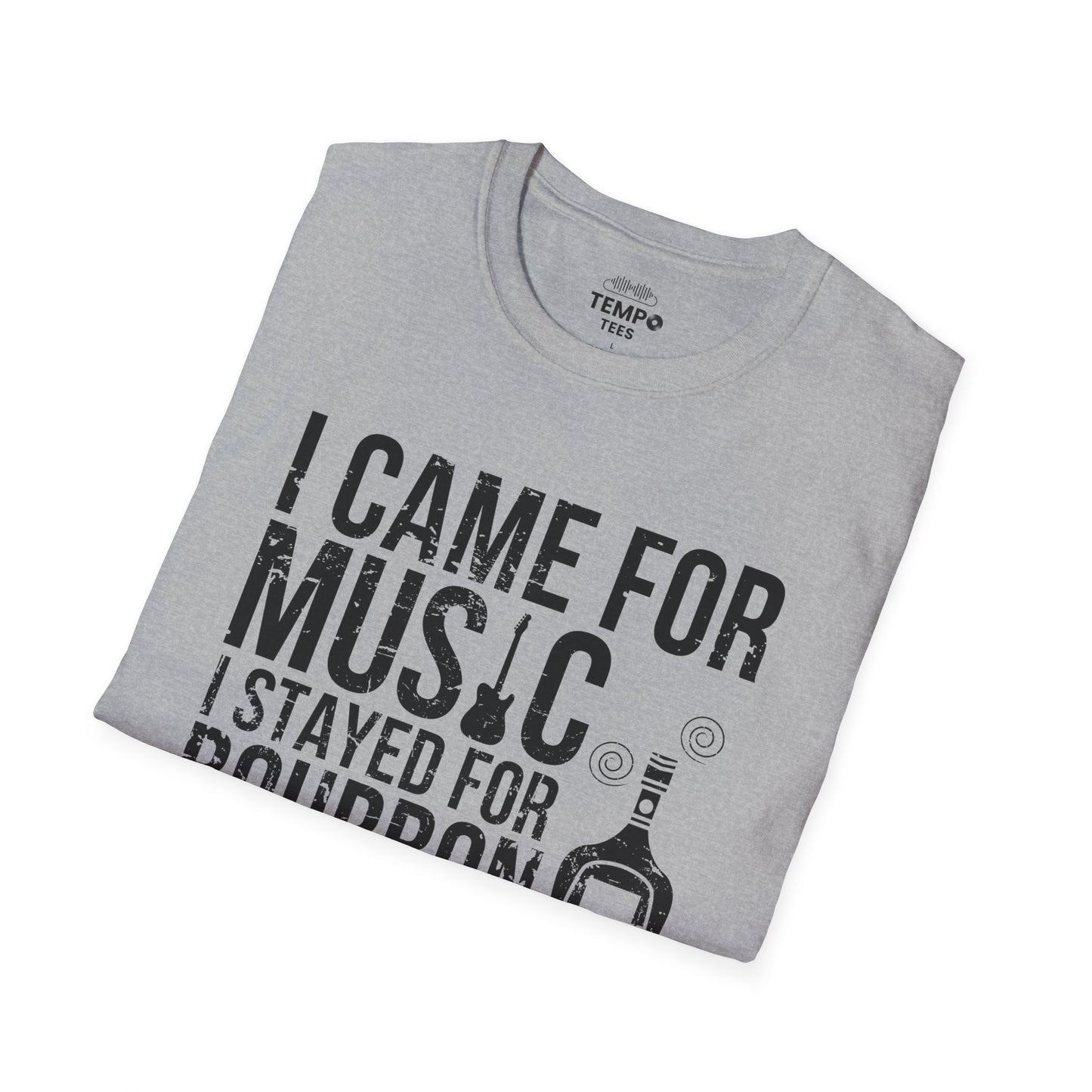 Kentucky Bourbon Tee 🎸🥃 Funny Music & Bourbon Shirt