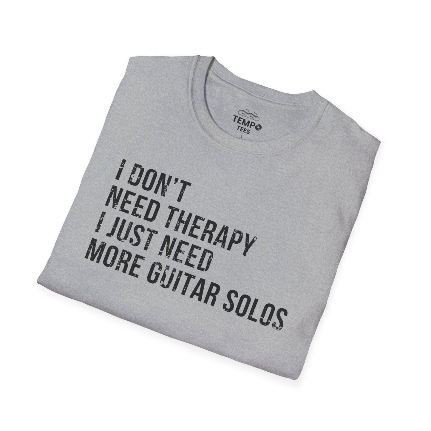 More Guitar Solos Tee 🎸 Funny Guitarist Shirt