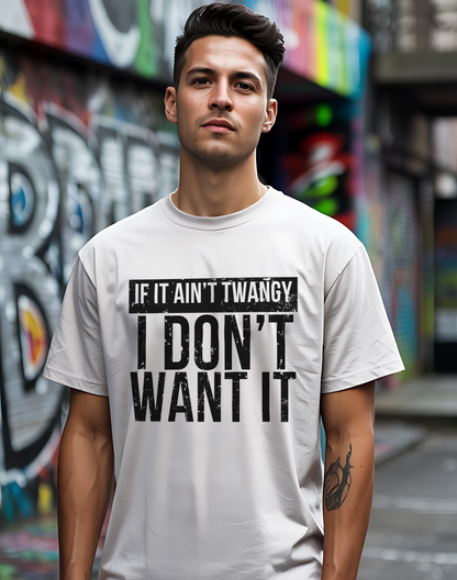 Twangy Music Tee 🎸 Funny Country Shirt