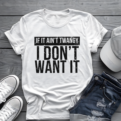 Twangy Music Tee 🎸 Funny Country Shirt