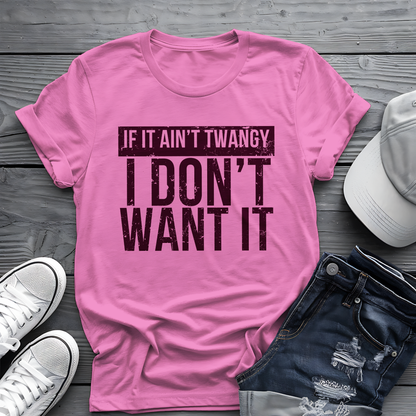 Twangy Music Tee 🎸 Funny Country Shirt