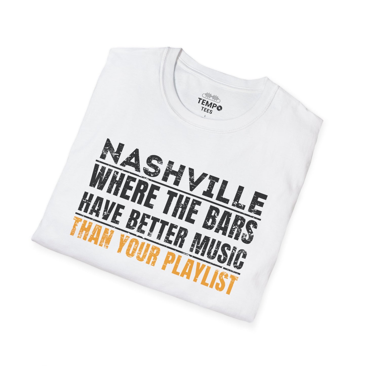 Nashville Live Music Tee 🎶 Funny Music City Shirt