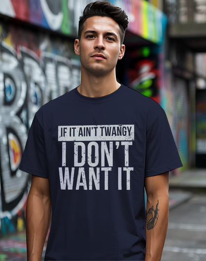 Twangy Music Tee 🎸 Funny Country Shirt