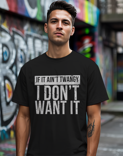 Twangy Music Tee 🎸 Funny Country Shirt