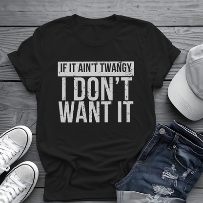 Twangy Music Tee 🎸 Funny Country Shirt