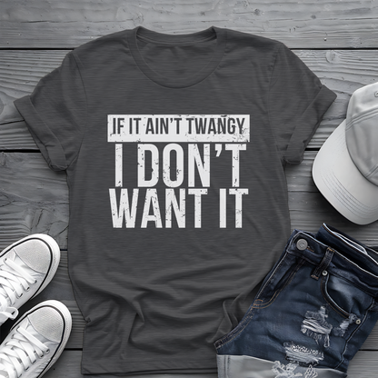 Twangy Music Tee 🎸 Funny Country Shirt