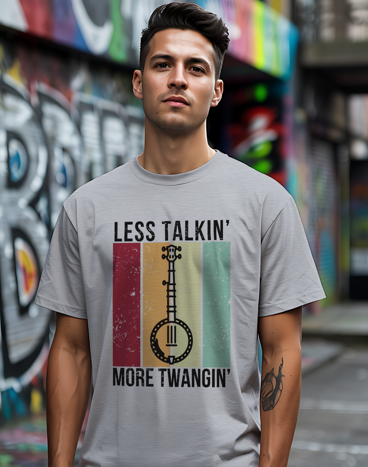 Twangin' Banjo Tee 🎸 Funny Country Music Shirt