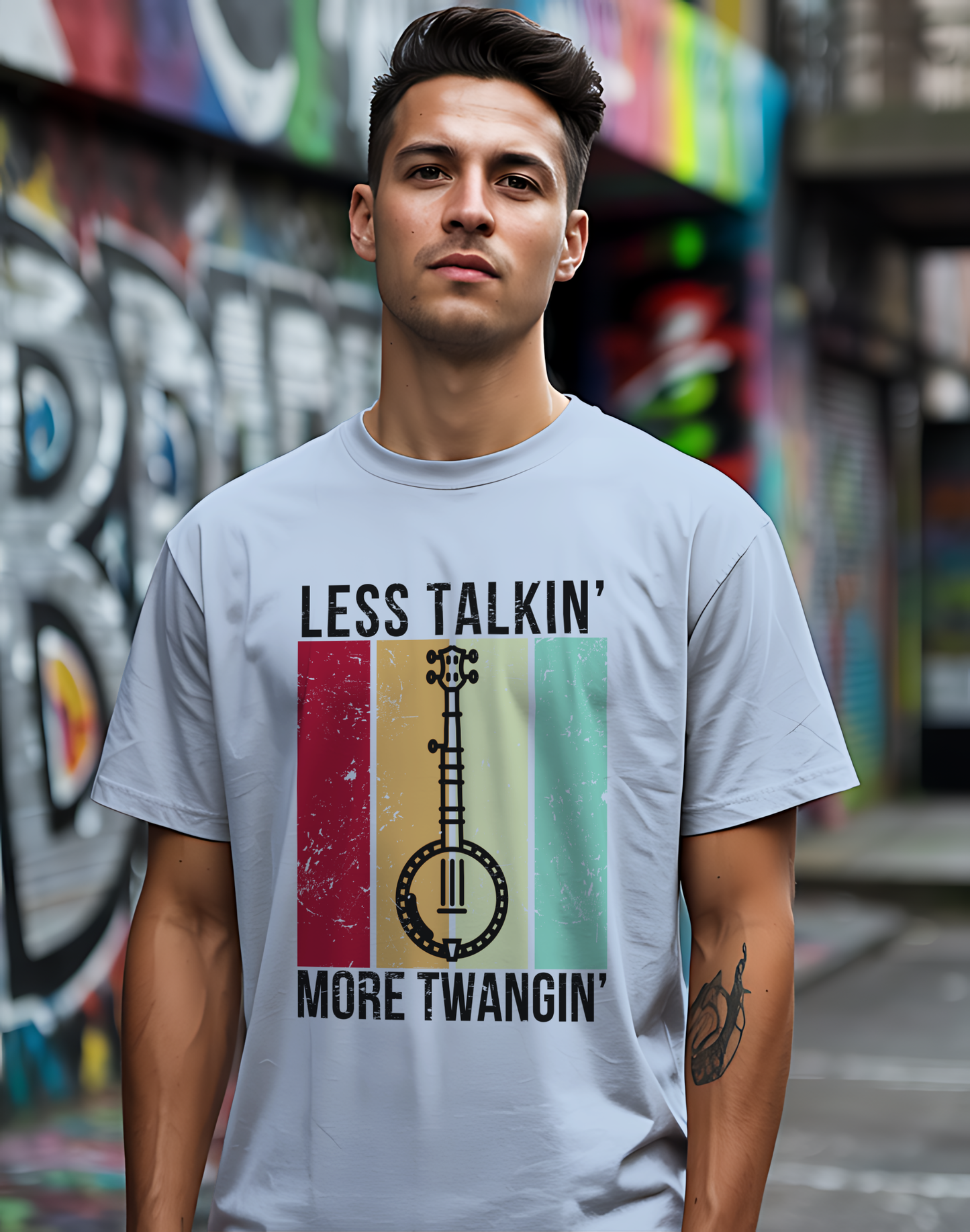 Twangin' Banjo Tee 🎸 Funny Country Music Shirt