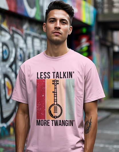 Twangin' Banjo Tee 🎸 Funny Country Music Shirt