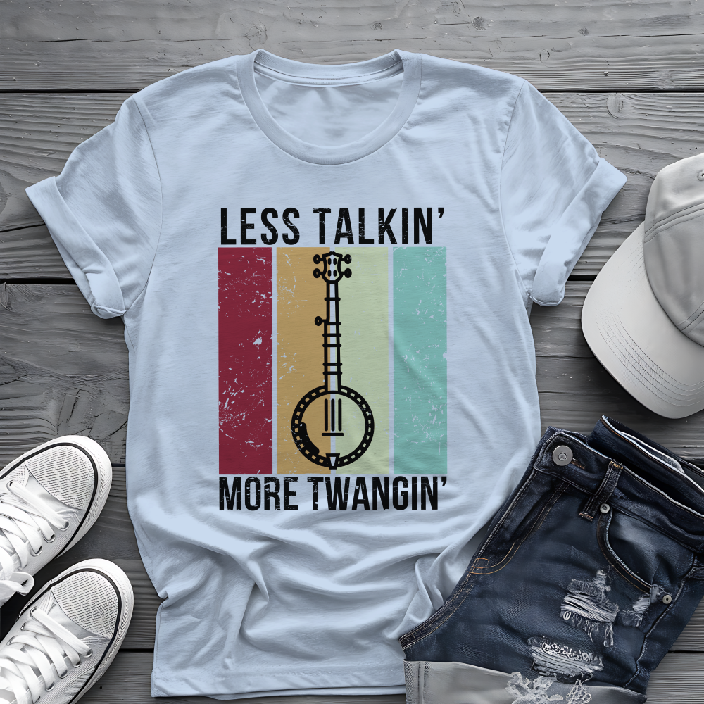 Twangin' Banjo Tee 🎸 Funny Country Music Shirt