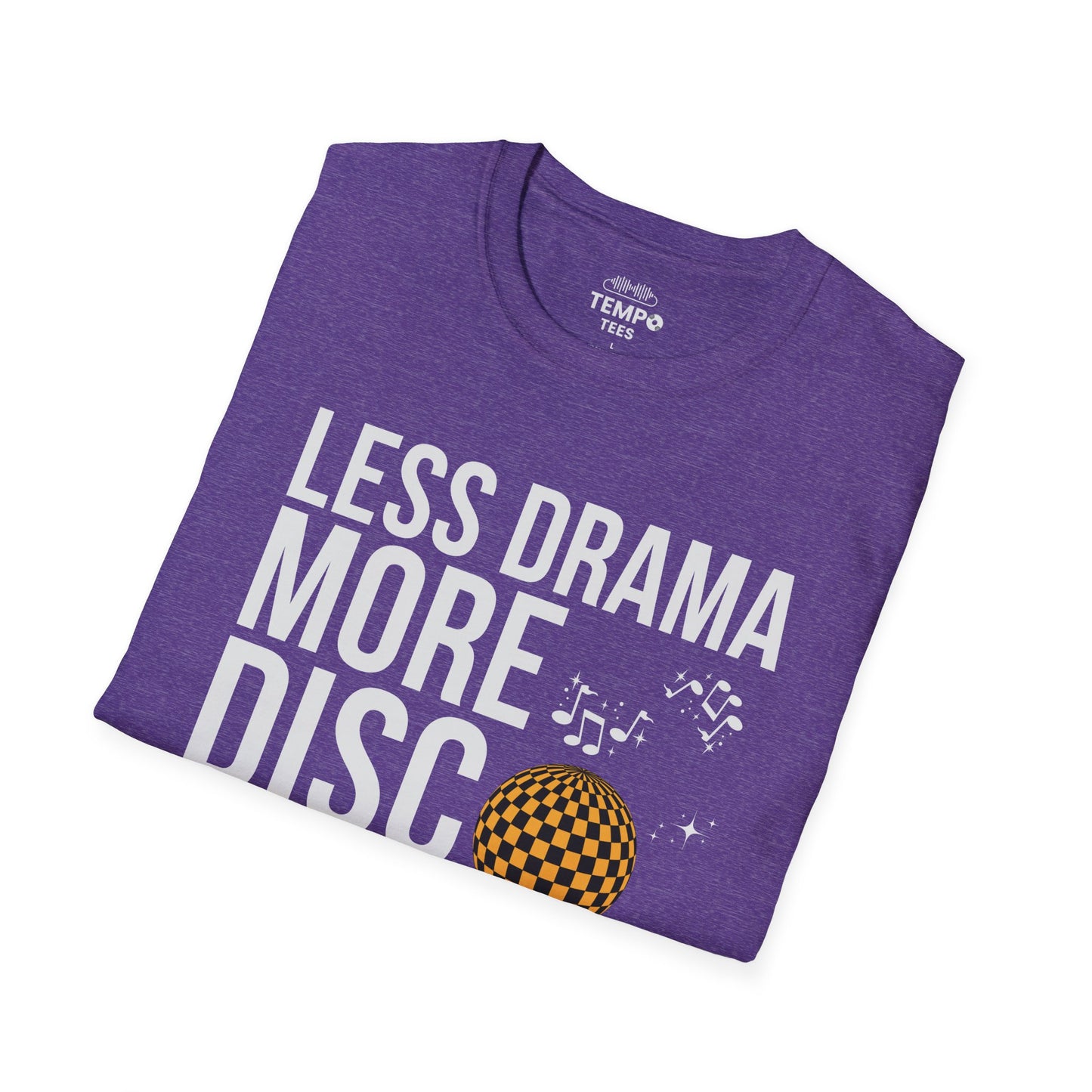 Less Drama More Disco Tee 🕺 Funny Retro 70s Shirt