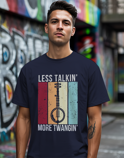 Twangin' Banjo Tee 🎸 Funny Country Music Shirt