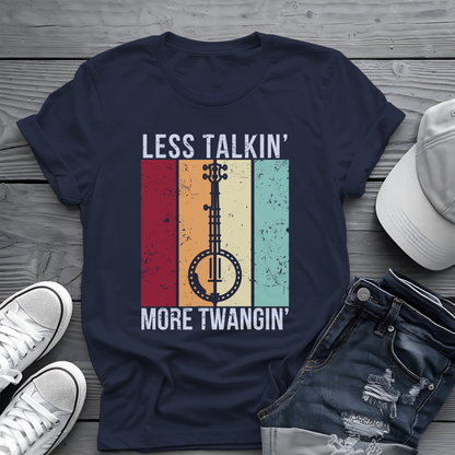 Twangin' Banjo Tee 🎸 Funny Country Music Shirt