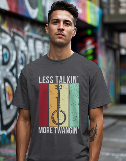 Twangin' Banjo Tee 🎸 Funny Country Music Shirt