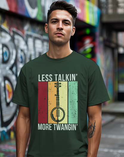 Twangin' Banjo Tee 🎸 Funny Country Music Shirt