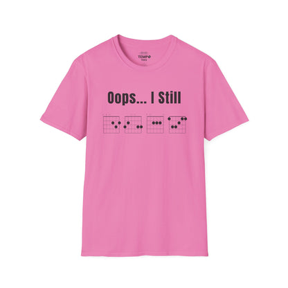 Oops... I Still DGAF Tee 🎸 Funny Chord Diagram Shirt - Musician Gift