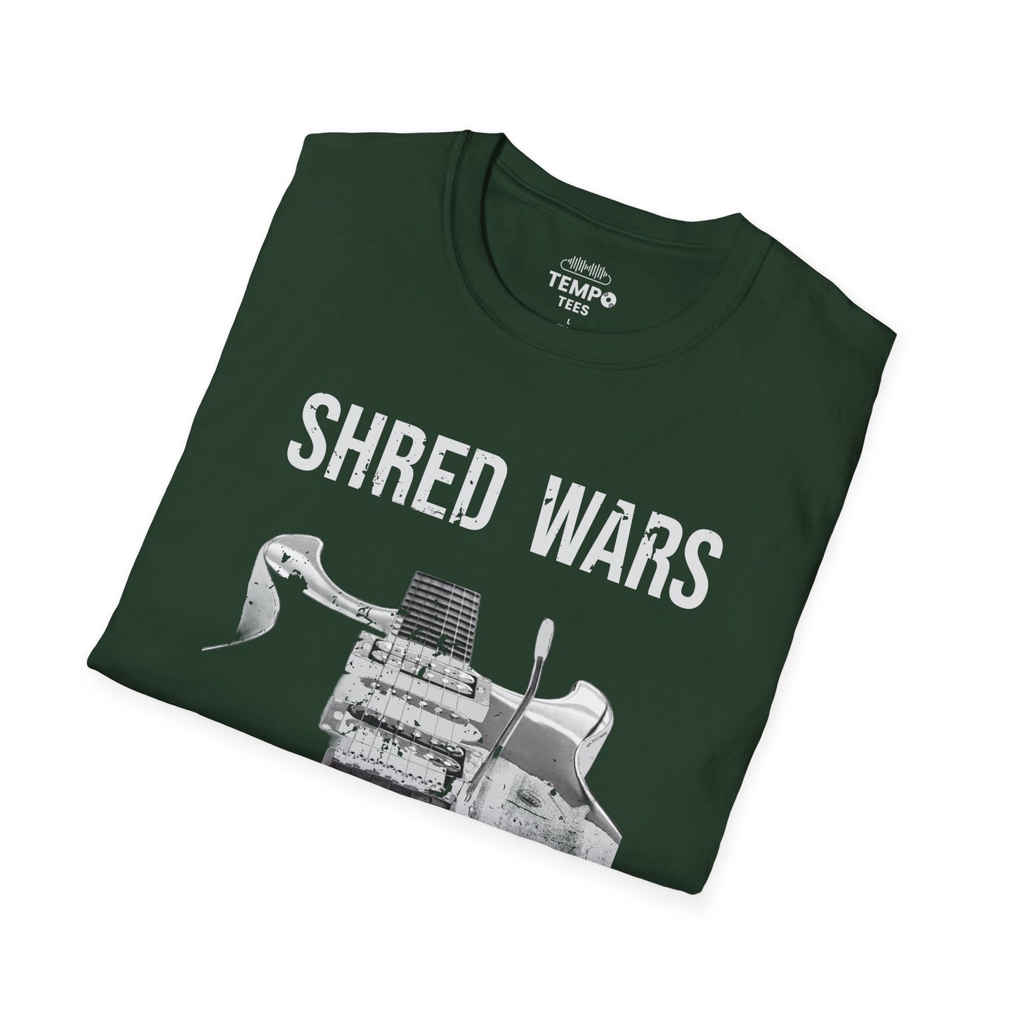 Shred Wars Tee 🎸 Electric Guitar Shirt - Guitarist Competition Gift