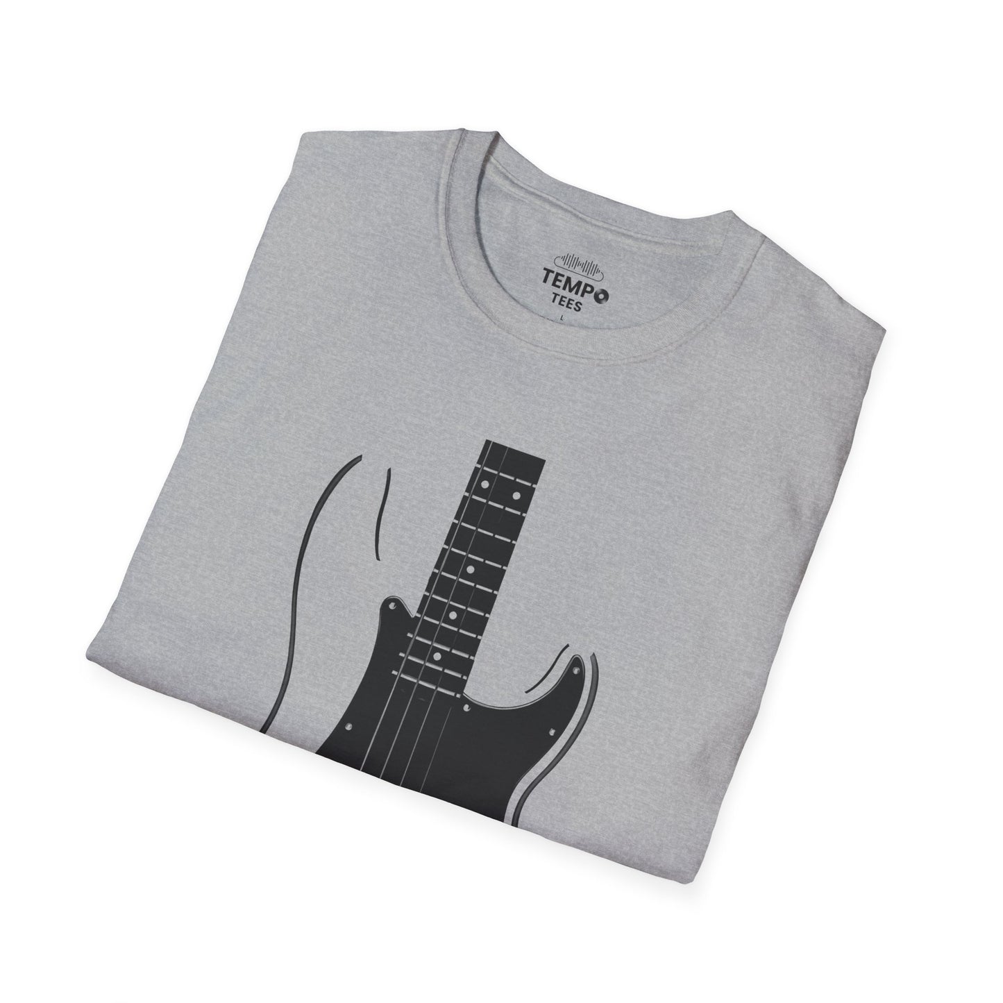 Minimalist Bass Tee 🎸 Clean Music Shirt - Bass Player Gift