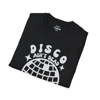 Disco Ain't Dead Tee 🕺 Funny Retro 70s Shirt