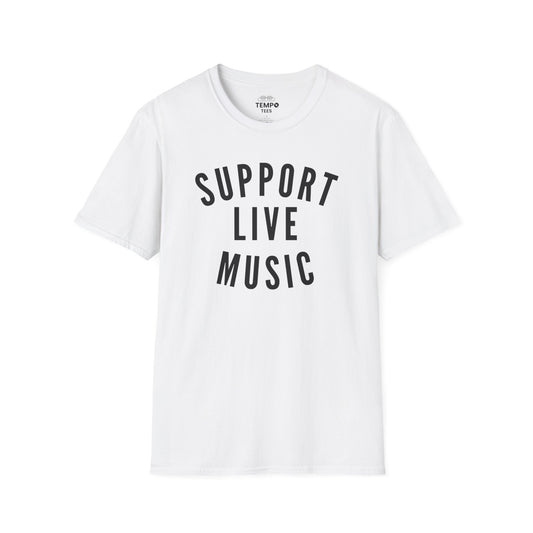 Support Live Music Tee 🎶 Concert Lover Shirt - Music Advocate Gift