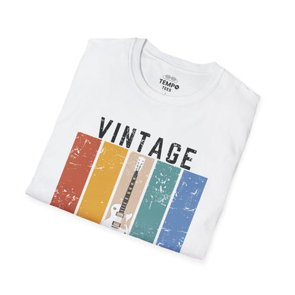 Vintage Is My Brand Tee 🎸 Retro Guitar Shirt - Vintage Style Gift