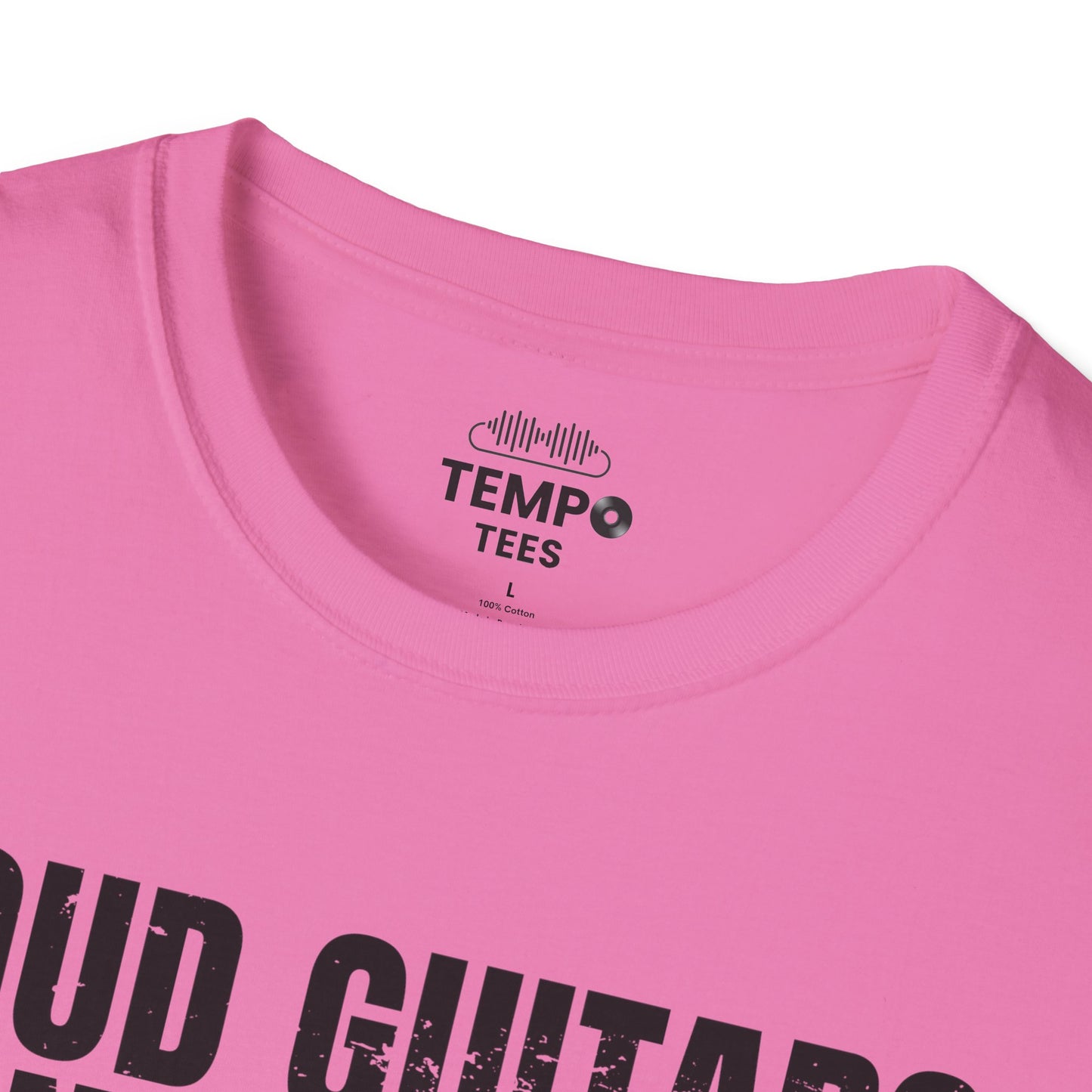 Loud Guitars Tee 🎸 Rock Music Shirt