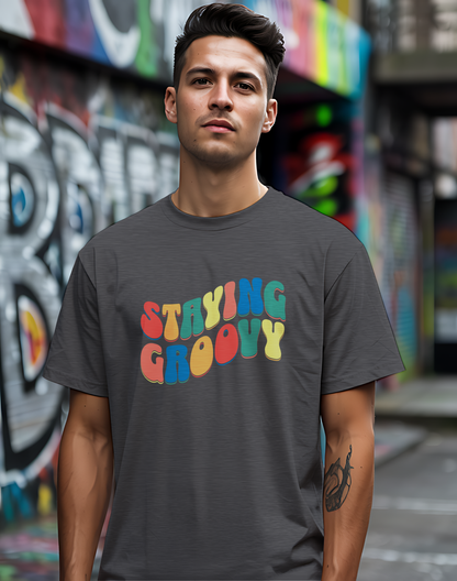 Staying Groovy Tee ✌️ Retro 70s Shirt