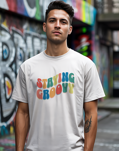 Staying Groovy Tee ✌️ Retro 70s Shirt