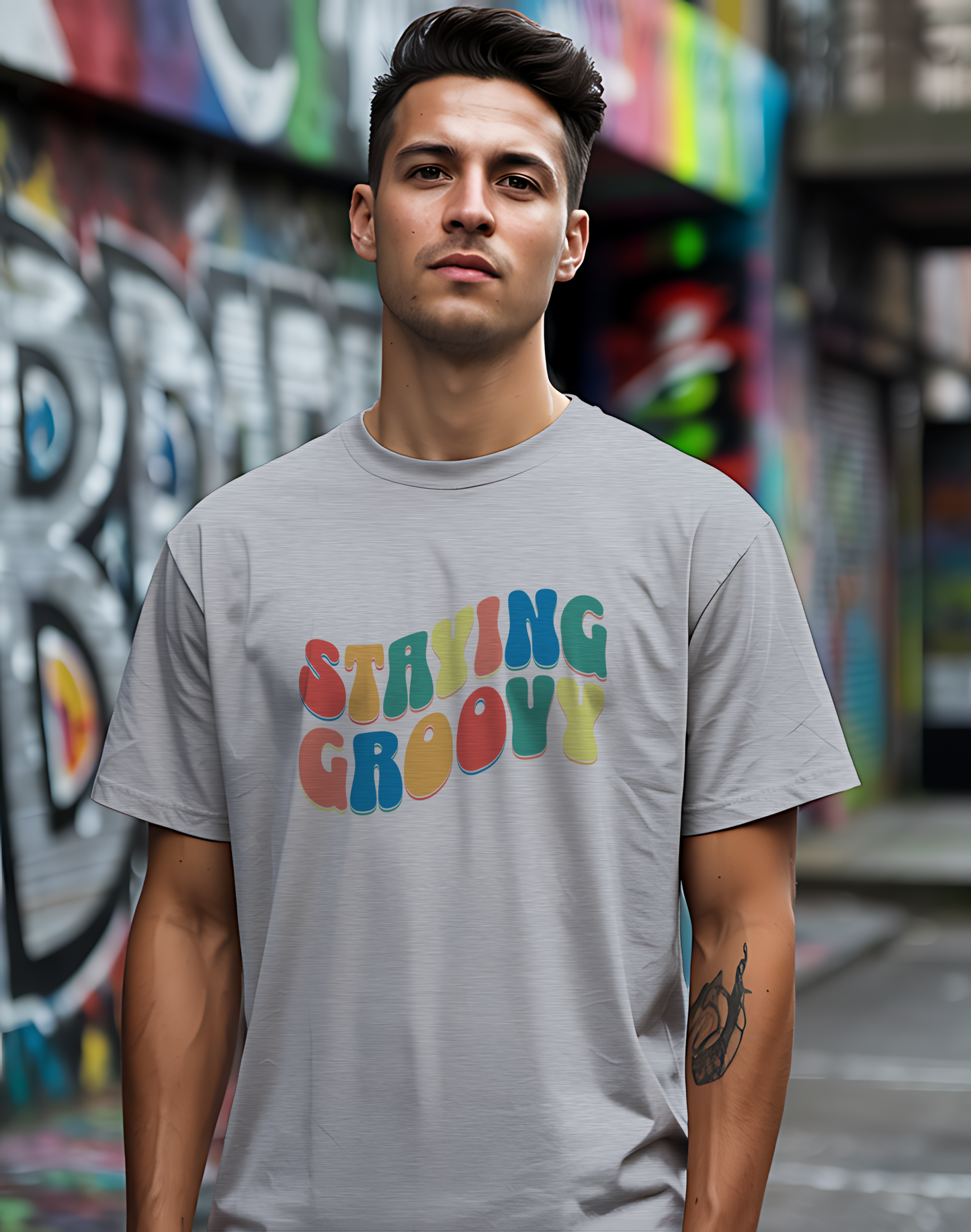 Staying Groovy Tee ✌️ Retro 70s Shirt
