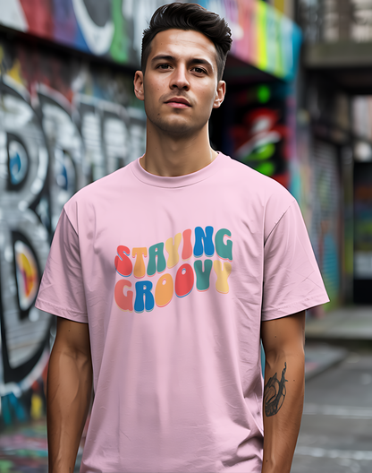 Staying Groovy Tee ✌️ Retro 70s Shirt