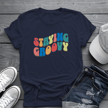 Staying Groovy Tee ✌️ Retro 70s Shirt