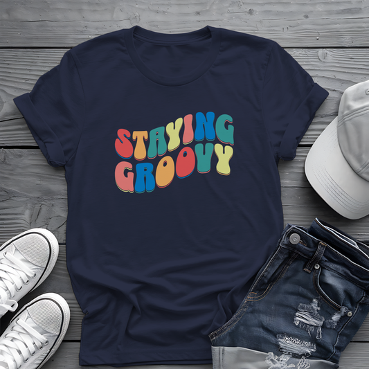 Staying Groovy Tee ✌️ Retro 70s Shirt