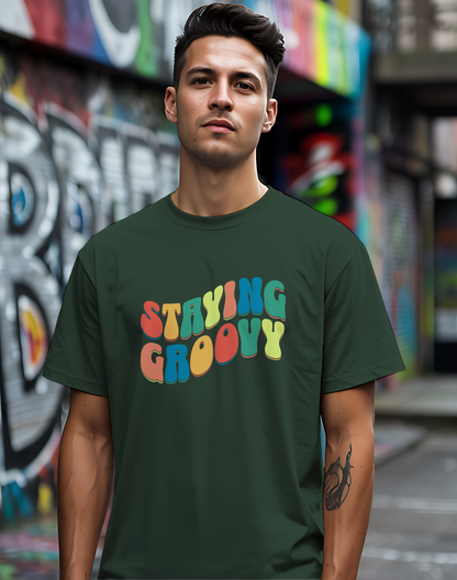Staying Groovy Tee ✌️ Retro 70s Shirt