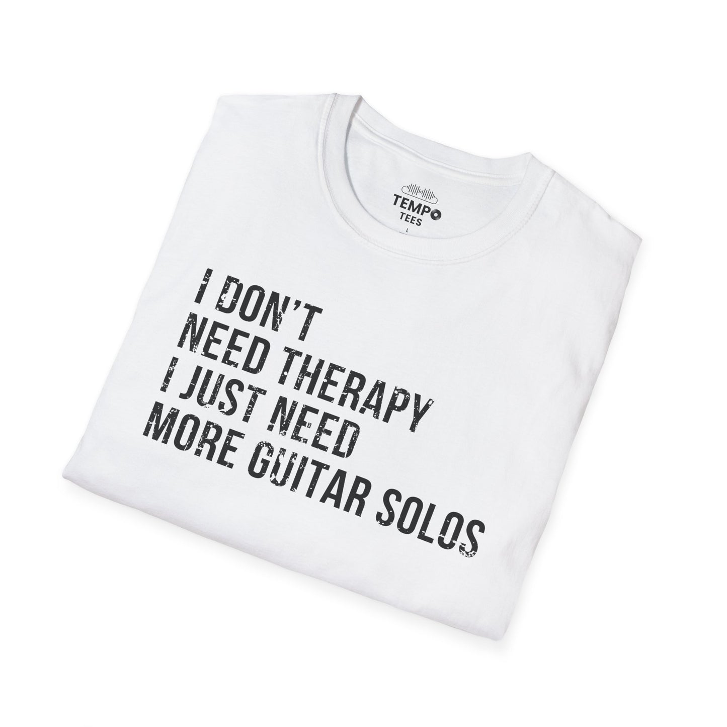 More Guitar Solos Tee 🎸 Funny Guitarist Shirt