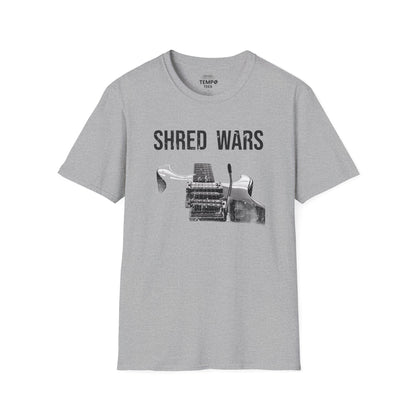 Shred Wars Tee 🎸 Electric Guitar Shirt - Guitarist Competition Gift