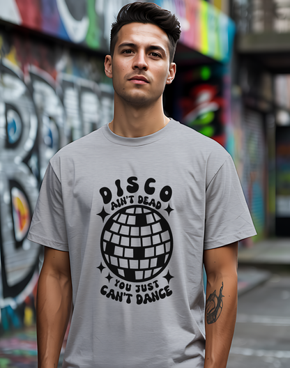 Disco Ain't Dead Tee 🕺 Funny Retro 70s Shirt