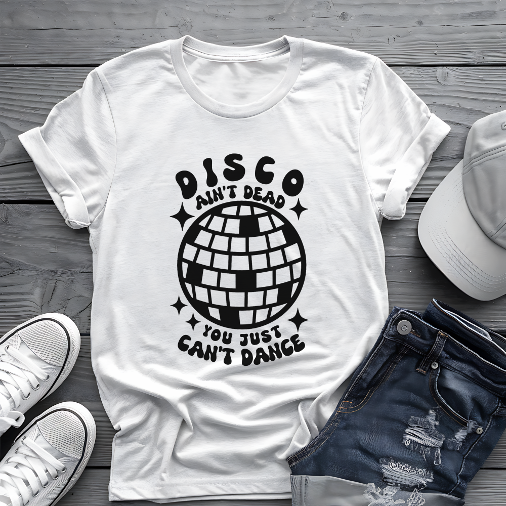 Disco Ain't Dead Tee 🕺 Funny Retro 70s Shirt