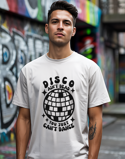 Disco Ain't Dead Tee 🕺 Funny Retro 70s Shirt