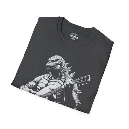 Godzilla Guitar Tee 🎸 Funny Music Shirt - Pop Culture Gift