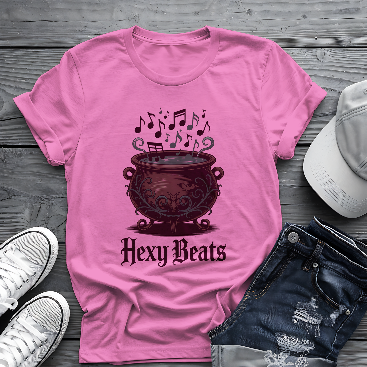 Hexy Beats Tee 🎃 Spooky Music Shirt