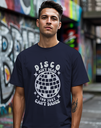 Disco Ain't Dead Tee 🕺 Funny Retro 70s Shirt