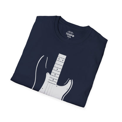 Minimalist Bass Tee 🎸 Clean Music Shirt - Bass Player Gift