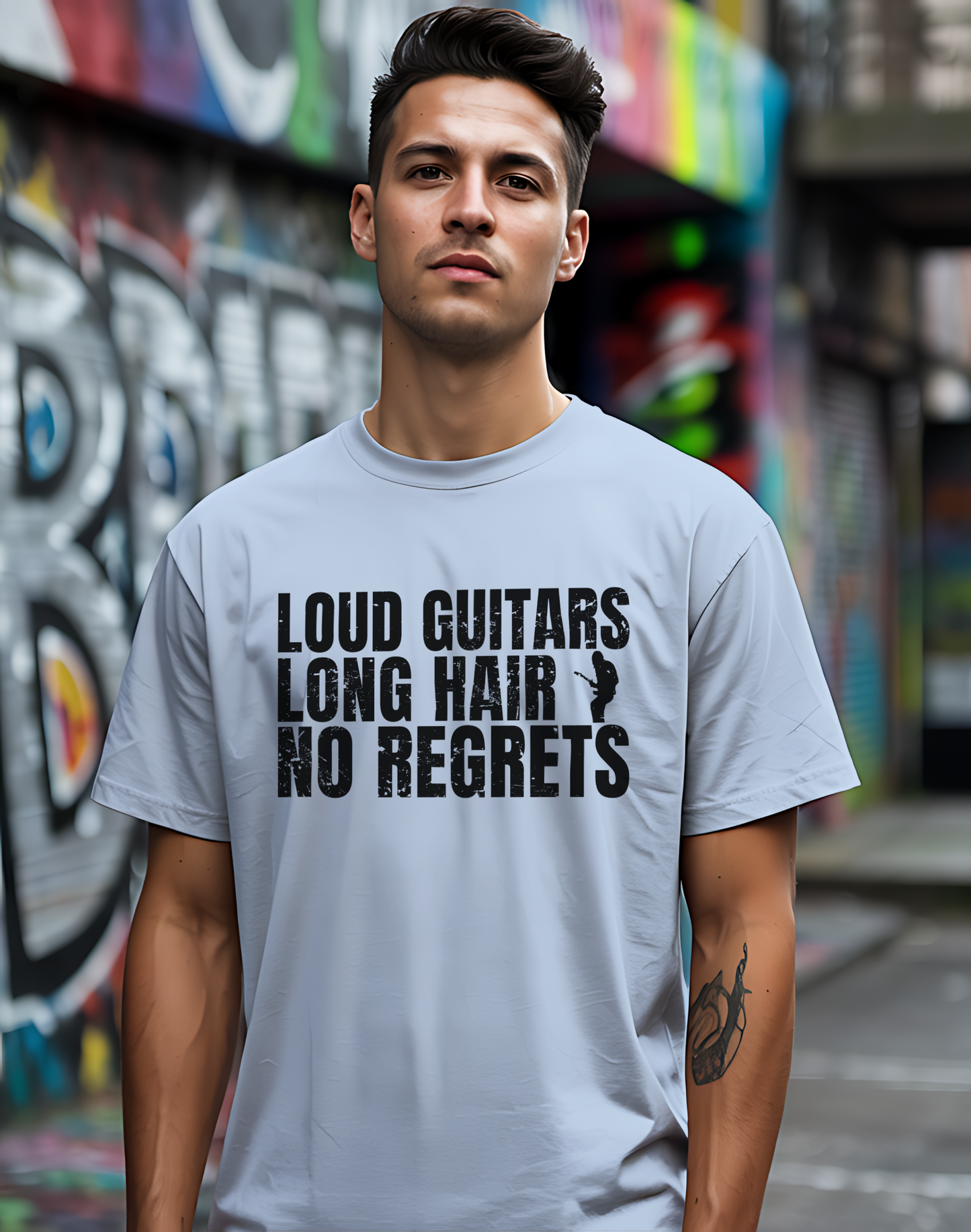 Loud Guitars Tee 🎸 Rock Music Shirt