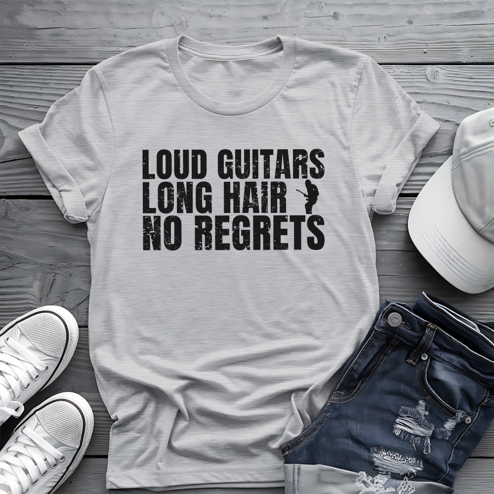 Loud Guitars Tee 🎸 Rock Music Shirt