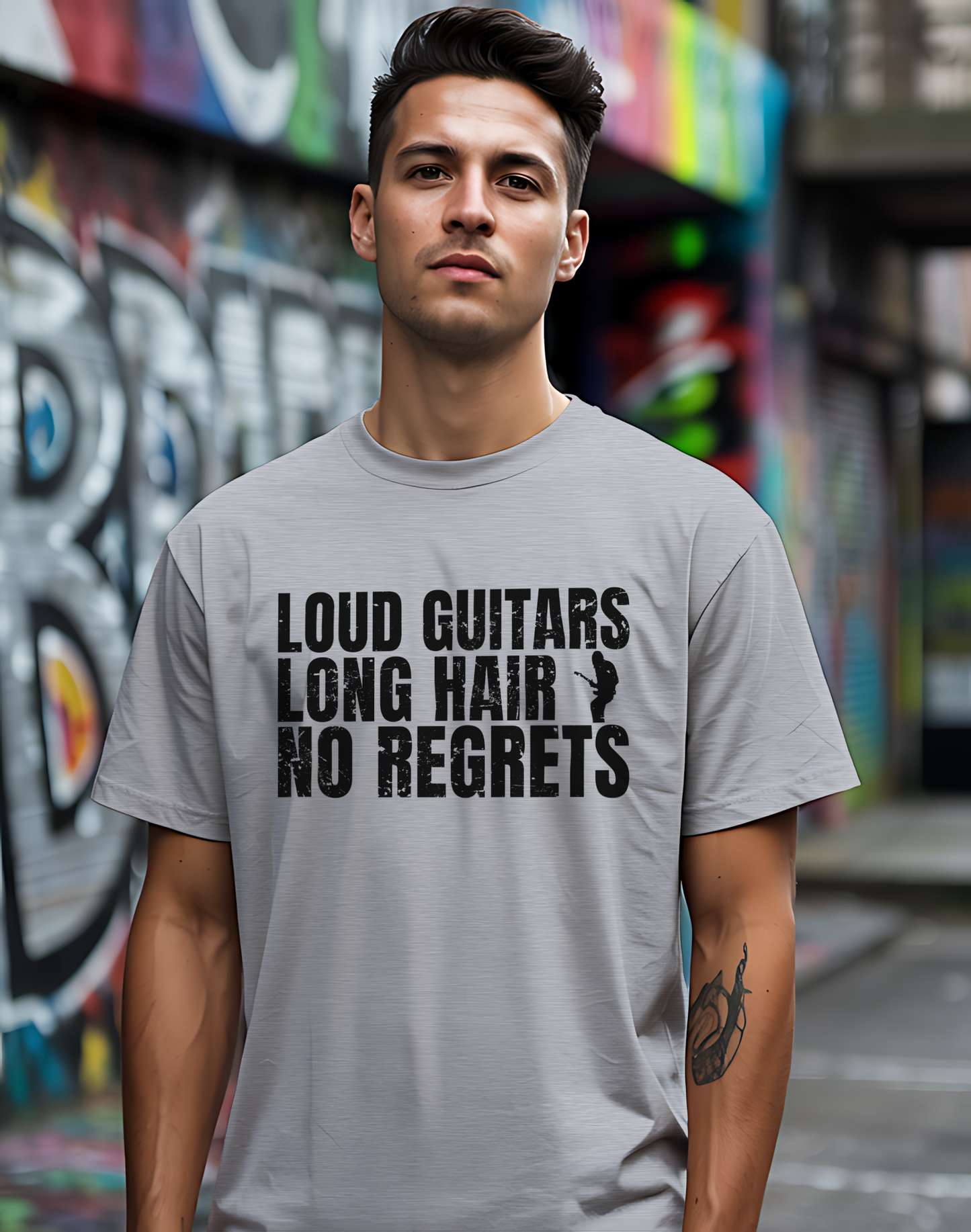 Loud Guitars Tee 🎸 Rock Music Shirt