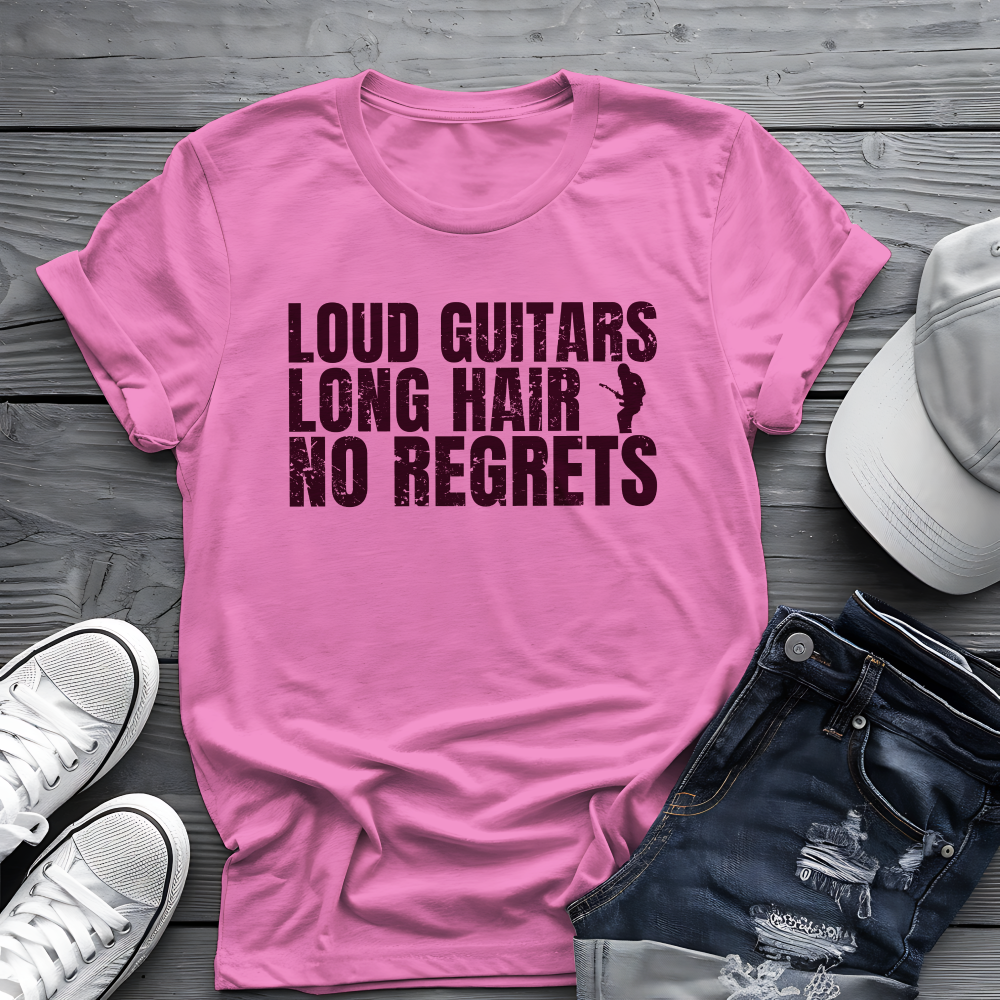 Loud Guitars Tee 🎸 Rock Music Shirt